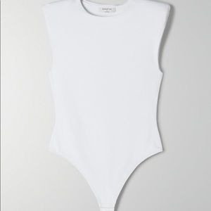 Aritzia Babaton Contour Shoulder Pad Bodysuit